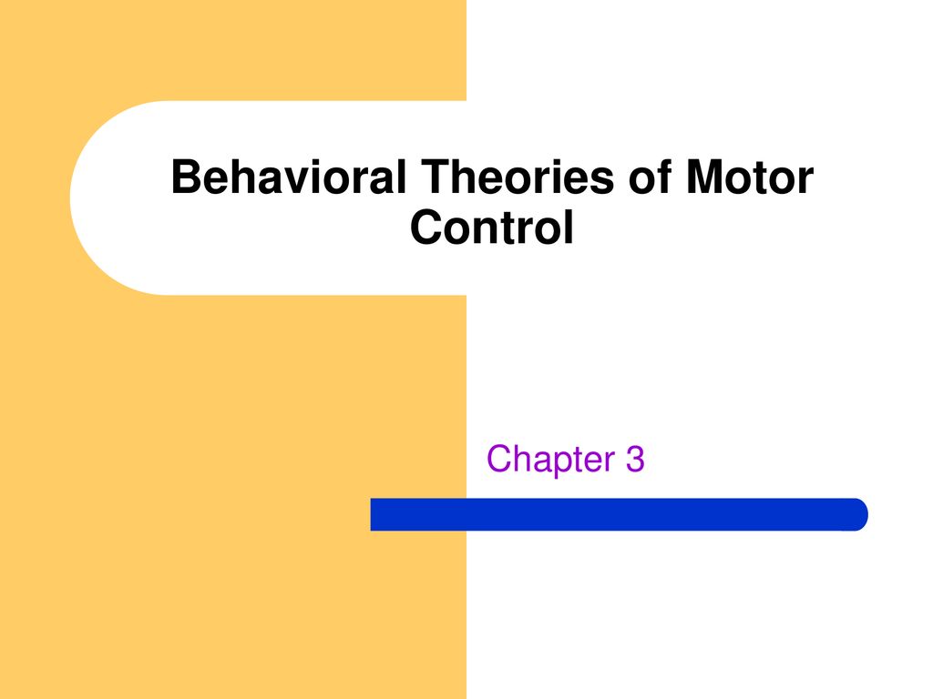 Introduction to Motor Learning and Control - ppt download